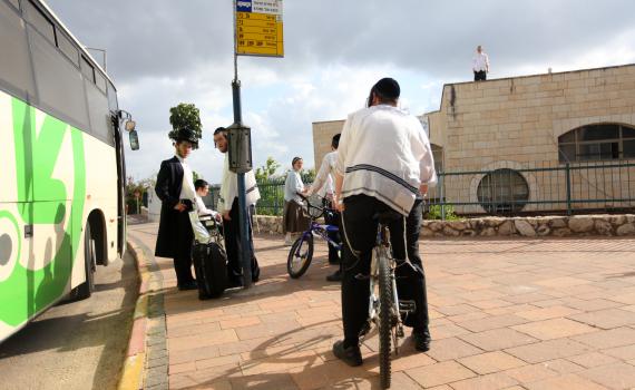 ביום שישי הבא: משנים את קווי התחבורה בבנימין