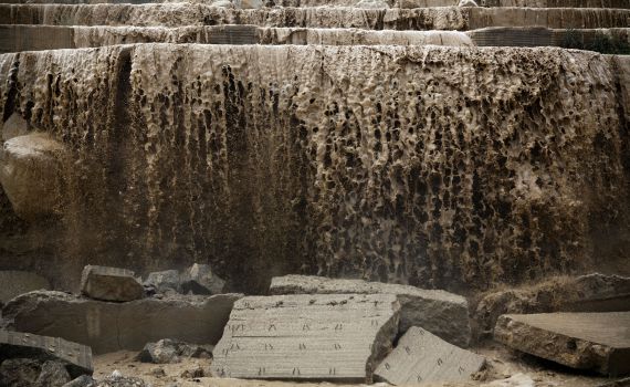 גשמי ברכה: צפו בזרימת המים בנחל קדרון