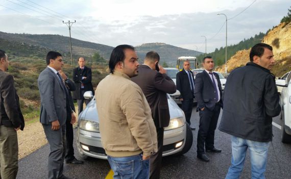 צפו: שיירת רוה"מ הרשות נעצרה בשל נהיגה פרועה