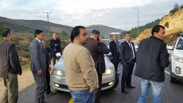 צפו: שיירת רוה"מ הרשות נעצרה בשל נהיגה פרועה