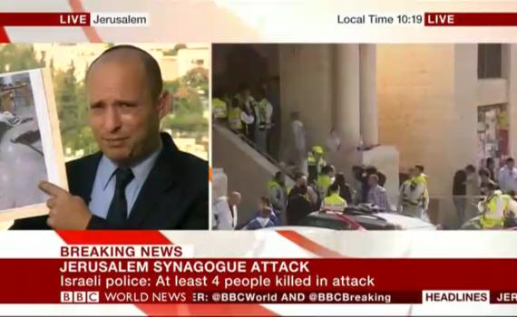 בשידור חי: נפתלי בנט הרגיז מגישה ב-BBC