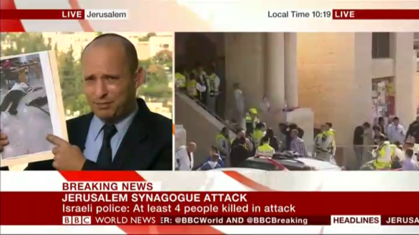 בשידור חי: נפתלי בנט הרגיז מגישה ב-BBC