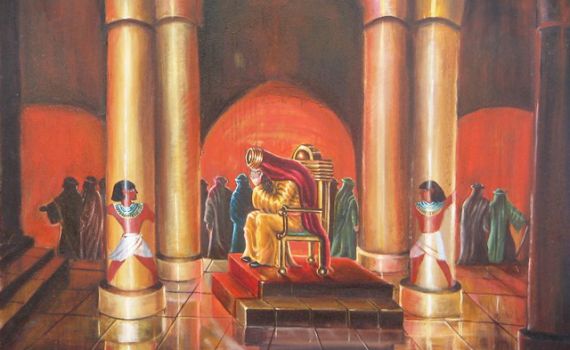 ציורי תנ"ך פרשת ויגש: גישה חיובית מביאה לאיחוד משפחות