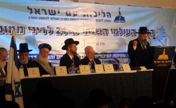 "התורה דורשת מאיתנו להיאבק בשחיתות הציבורית בכל הכוח"