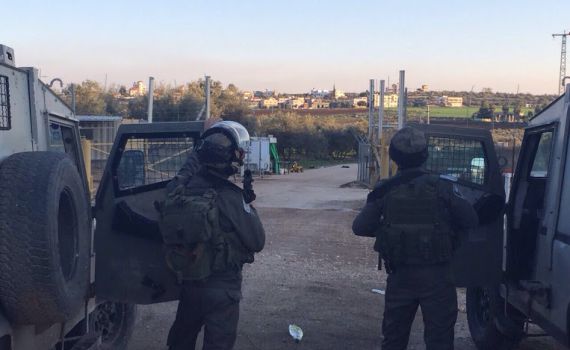 לוחמי מג"ב עצרו 4 מחבלים בדרכם לפיגוע