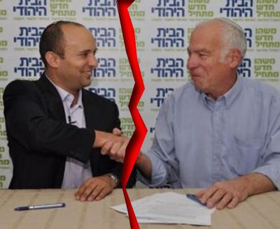 אם לא יקרה נס: הערב תתפצל סיעת הבית היהודי