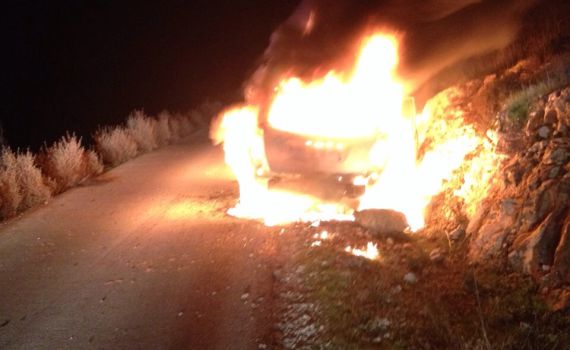 ילדה נפצעה קשה מפגיעת בקבוק תבערה