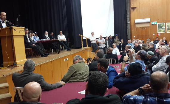 "לא נחלק את הארץ. לא לפני ולא אחרי הבחירות"