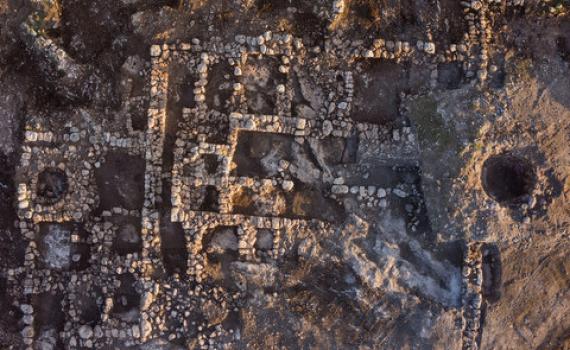 בית חווה ענק מימי בית ראשון נחשף בראש העין