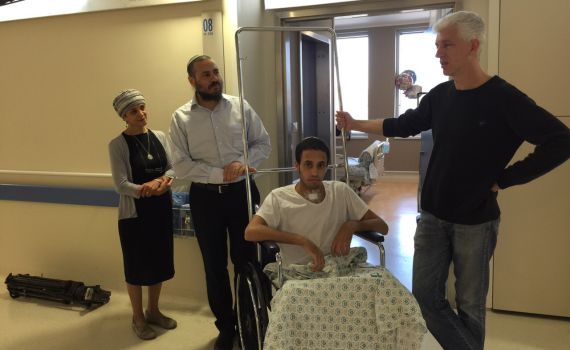 הפצוע מפיגוע הדריסה שוחרר היום מבית החולים