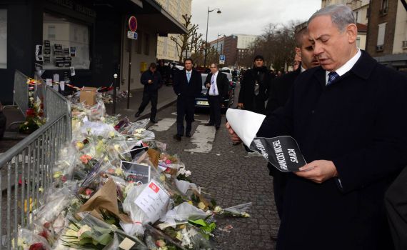 נתניהו במכולת: מצפה מהמנהיגים להלחם בטרור