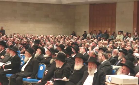 צפו: תיעוד כנס הרבנים נגד החקיקה האנטי דתית