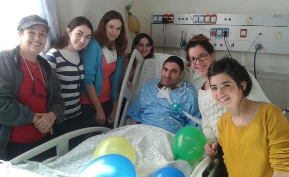 "אני לא מסכן. זו זכות עבורי להיות במצב הזה"