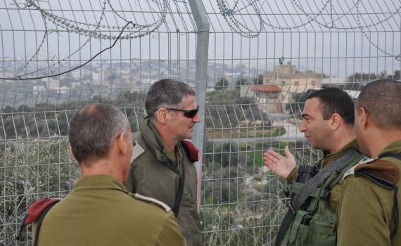 טבילת א(יו)ש: סגן הרמטכ"ל בביקור ראשון