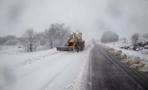 סלפי שלג: גולשי סרוגים מתעדים את הסערה