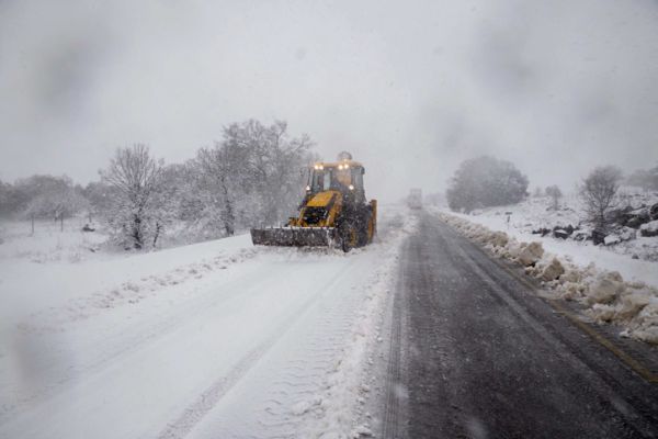 סלפי שלג: גולשי סרוגים מתעדים את הסערה