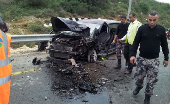 שני ישראלים נהרגו בתאונה ליד קרני שומרון