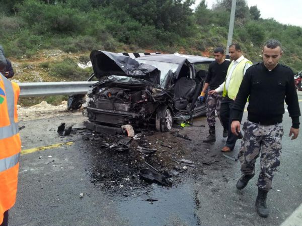 שני ישראלים נהרגו בתאונה ליד קרני שומרון