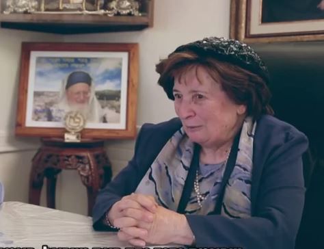 צפו: הרבנית צביה אליהו תומכת במפלגת יחד