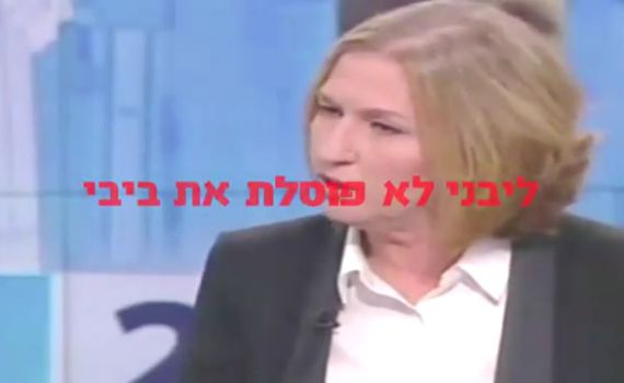 מלחמה בשמאל: מרצ בסרטון נגד בוז'י לבני