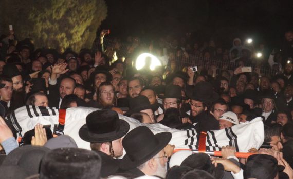 גלריה: אלפים בהלווית מוהרא"ש הצדיק מיבנאל