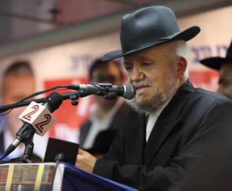 לראשונה: הרב מזוז פונה גם למצביעי ש"ס