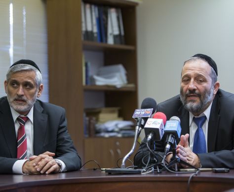 דרעי על 'יחד': "אין דרך להימנע ממחלוקת"