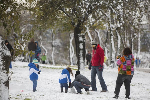 היום מתחיל הגשם; ביום ד' מקווים לשלג בירושלים
