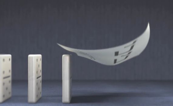 הסרטון הכי מגניב של הבחירות: דומינו רע-לי