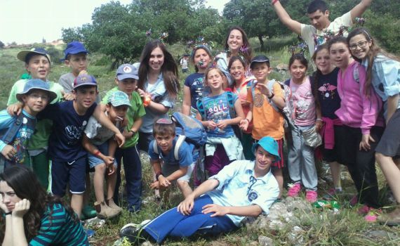 מצביעים ברגליים: בני עקיבא יצאה ל'מסע פסח'