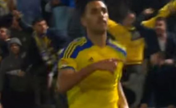 צפו: ערן זהבי מנצח את מכבי חיפה בדקה ה-89