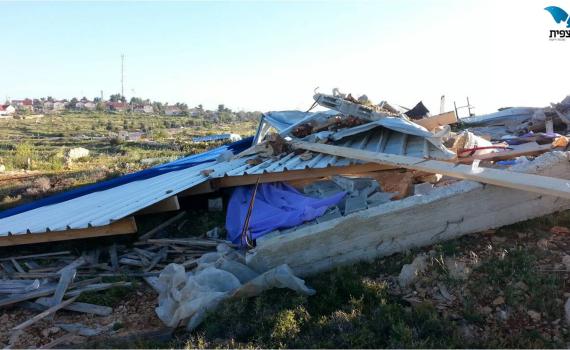 ממשלת ימין? נהרסה גבעה לזכר שלושת הנערים