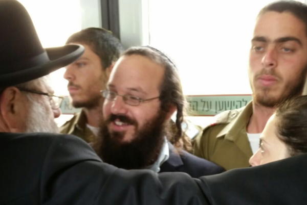 הרב שטרן נסע ברכבת הקלה כדי לא לאחר לטקס