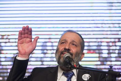 דרעי הודיע: "מוותר על משרד הפנים"