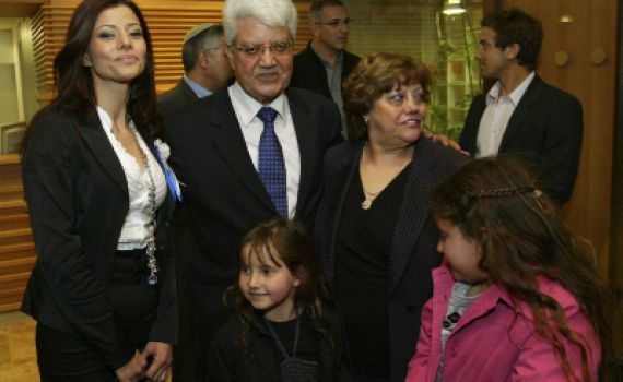 דוד לוי: "זאת אולי חוויה יחידה בחיים"