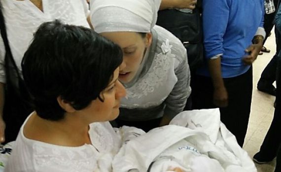 אחיו של הפעוט שנדרס הוכנס היום לברית