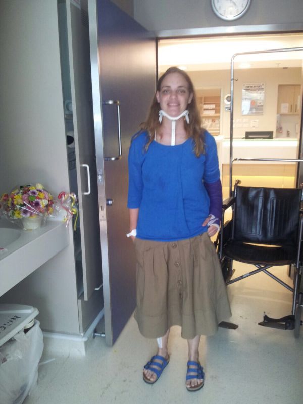 ברוך ה': שירה קליין השתחררה מבית החולים