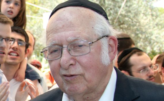 הלווית הרב אהרון ליכטנשטיין זצ"ל