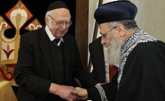 הרב יצחק יוסף: אבידה גדולה לעולם התורני