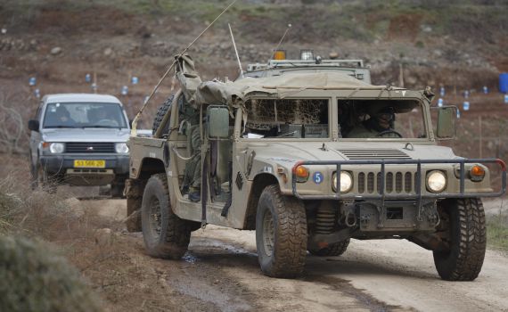 צה"ל חיסל ארבעה מחבלים בגבול סוריה