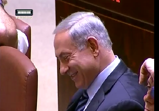 הרצוג ניסה להסביר וגרם לנתניהו להקרע מצחוק