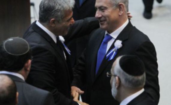 לפיד סירב להצעתו של נתניהו להכנס לממשלה