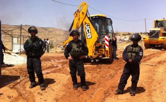 ממשלת ימין? החל הרס המבנים ביישוב תקוע