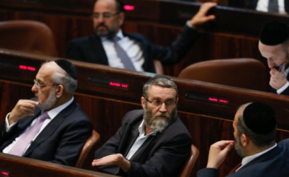 'יהדות התורה' הטילה וטו; ש"ס לא תמנה סגן לבנט