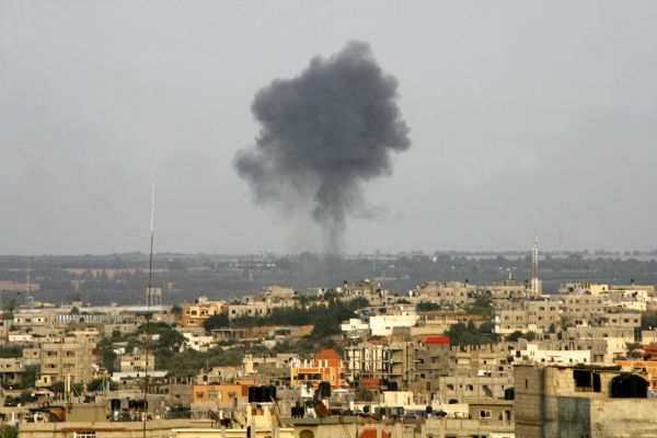 צה"ל תקף ארבעה יעדים ברצועת עזה