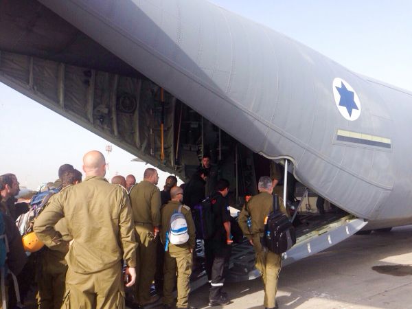 צה"ל מחזיר את משלחת החילוץ מנפאל