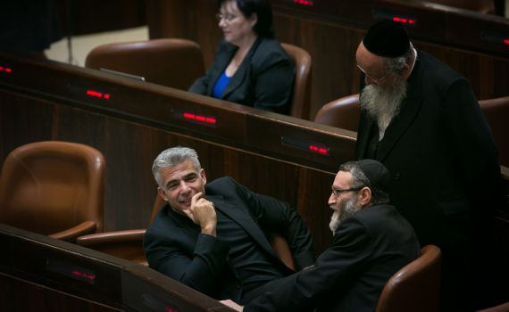 "ההישג הראשון של יאיר לפיד בשלוש שנים"