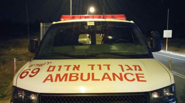ערבים פתחו באש לעבר אמבולנס ליד בית-אל