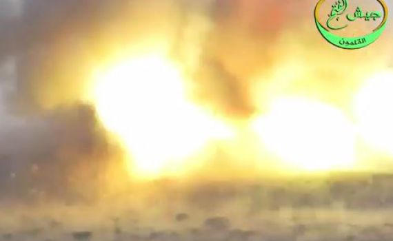 הגלגל מתהפך: טיל קורנט משמיד עמדת חיזבאללה