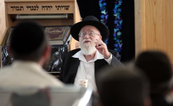 הרב דב ליאור נגד "הסכם מאהבה" של רבני 'צהר'